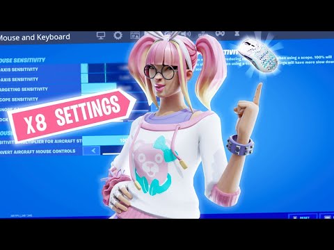 X8 Settings In 20 Seconds (Sensitivity, Colorblind, brightness etc.)