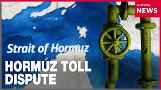 Iran demands cryptocurrency tolls from ships transiting Strait of Hormuz