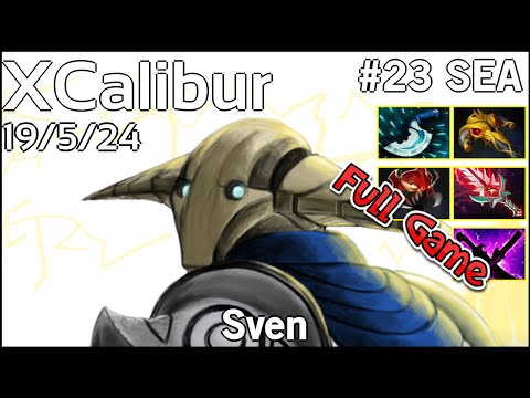 XCalibur  Sven - Dota 2 Full Game 7.19