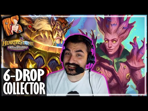 COLLECTING 6 DROPS WITH OMU! - Hearthstone Battlegrounds