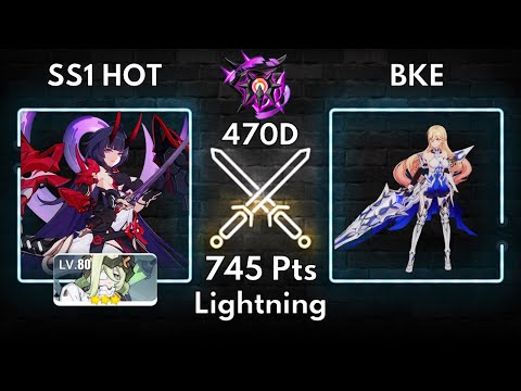 HI3 SEA EX Abyss | Nirvana 470D Lightning BKE 745+ Pts (GD PV SS1 HOT) Klein 3*