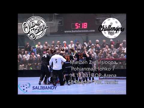 Salibandy II-divisioona | SB Paapat - FBC Remix 14.12.2019