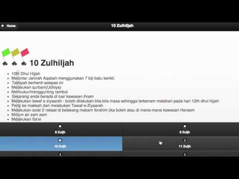 Panduan Haji Bergambar Video