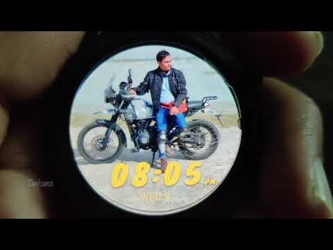 How to change wallpaper in Huawei honor magic watch 2 use your own photo as watch face