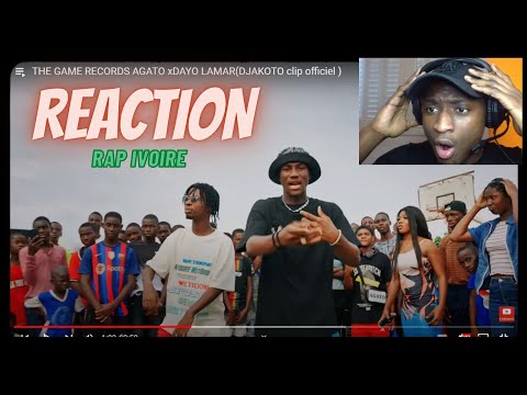 Réaction RAP IVOIRE| AGATO x DAYO LAMAR (DJAKOTO clip officiel )🇨🇮 réagit par SKAYZO branly louk