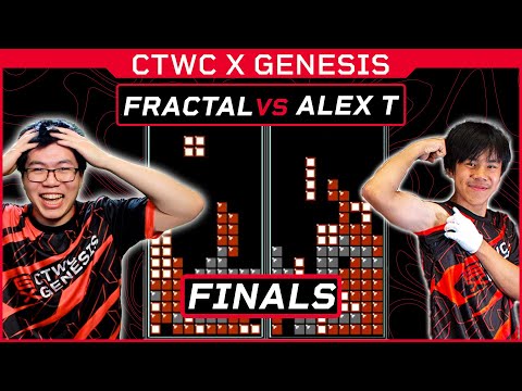 HOW ARE THEY THAT CLOSE!!! | Fractal vs Alex T | CTWC X GENESIS Tetris Regional FINALS