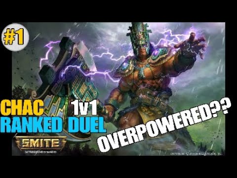 OVERPOWERED??? CHAAC RANKED DUEL 1V1 - Smite