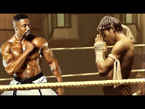 Tony Jaa vs Michael J White Fight scene in the movie Skin Trade (2014)