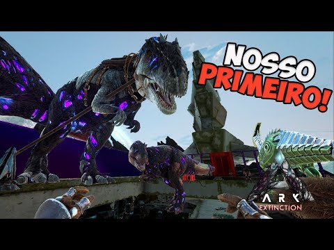 ARK EXTINCTION ep.55 - NOSSO PRIMEIRO BEBE GIGANO!