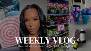Weekly Vlog: Skincare routine, Shopping, Target Haul, New Fragrances, Gardening update 🌱