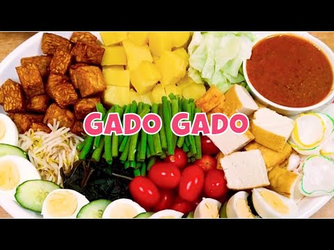 Gado Gado/Indonesian Salad with Satay Sauce