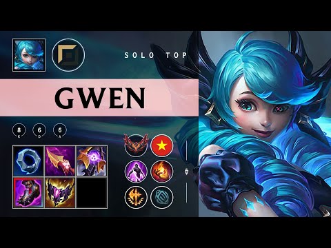 Gwen Top vs Camille - VN Grandmaster Patch 25.24