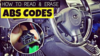 Subaru’s GENIUS Way to Check (and erase) ABS Codes