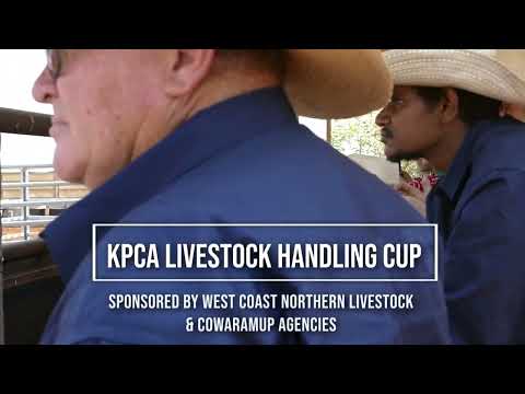 WCNL Stock Agent Dave 'Bissy' Biss sponsors the KPCA Livestock Handling Cup with Cowaramup Agencies