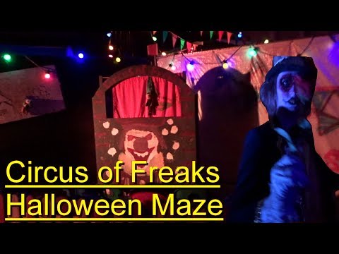 Halloween Horror Fest 2017 - Circus of Freaks - Movie Park Germany Halloween Maze onride