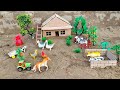 Diy How To Build A Beautiful House Village House How Goatfarm Cowshed Woodnhouse