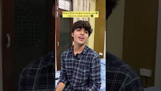 When Elder brother teaches you!😂♥️ | Raj Grover | #shorts