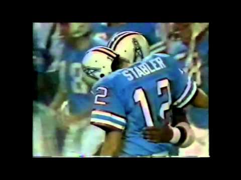 Ken Stabler and the Luv Ya Blue Houston Oilers: A Tribute