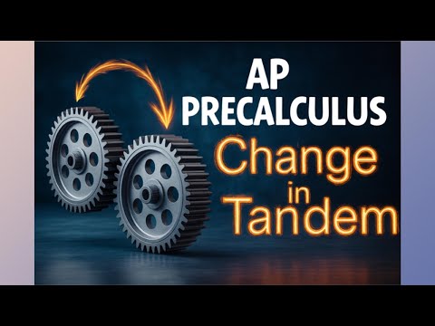 APPC: Master Unit 1.1 Change in Tandem Explained Simply Step by Step!