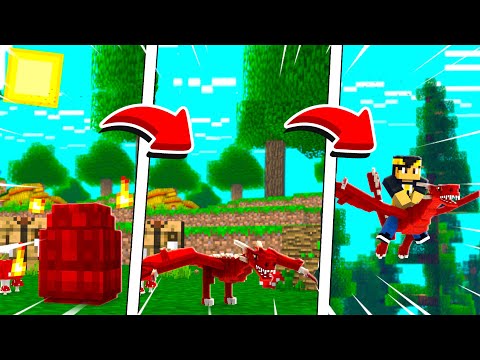 CICLO DE VIDA DO REI DRAGÃO DE FOGO NO MINECRAFT! ‹‹ JHONy3 ››
