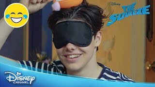 The Squeeze | Cotton Ball Blindfold Challenge | Official Disney Channel UK