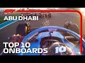 Checo And Lando Make Contact And The Top 10 Onboards | 2023 Abu Dhabi Grand Prix | Qatar Airways