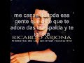 Animal nocturno - Ricardo Arjona (letra)