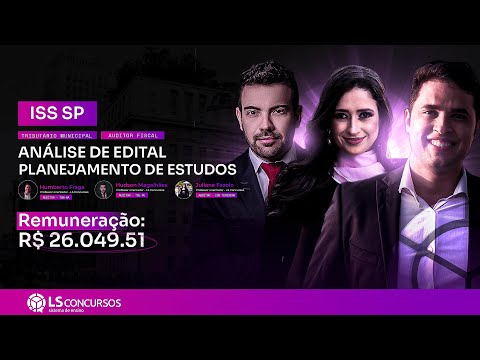 Análise de Edital e Planejamento de Estudos - ISS SP