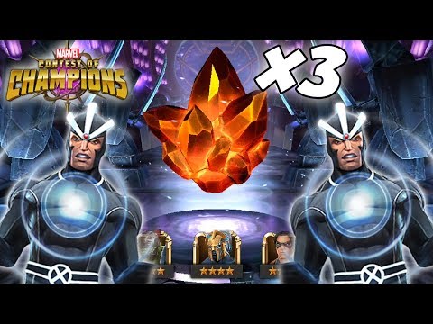 3x 4 Star Crystal Opening | Hunting Havoc: Marvel Contest of Champions
