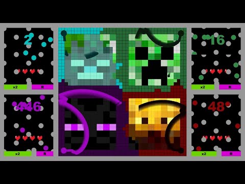 Multiply or Release - Minecraft Teams - Algodoo Marble Race