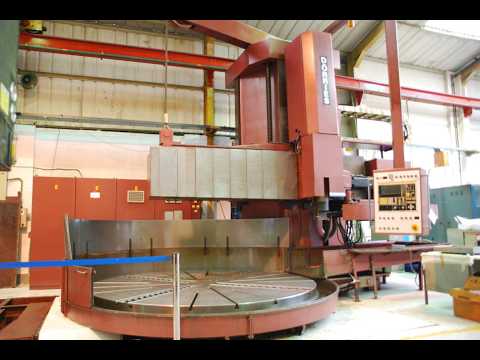 Used 1981 DORRIES CTE 320/5100 Vertical Boring Mills (incld VTL) NL | Mach 4 Metal #1336221