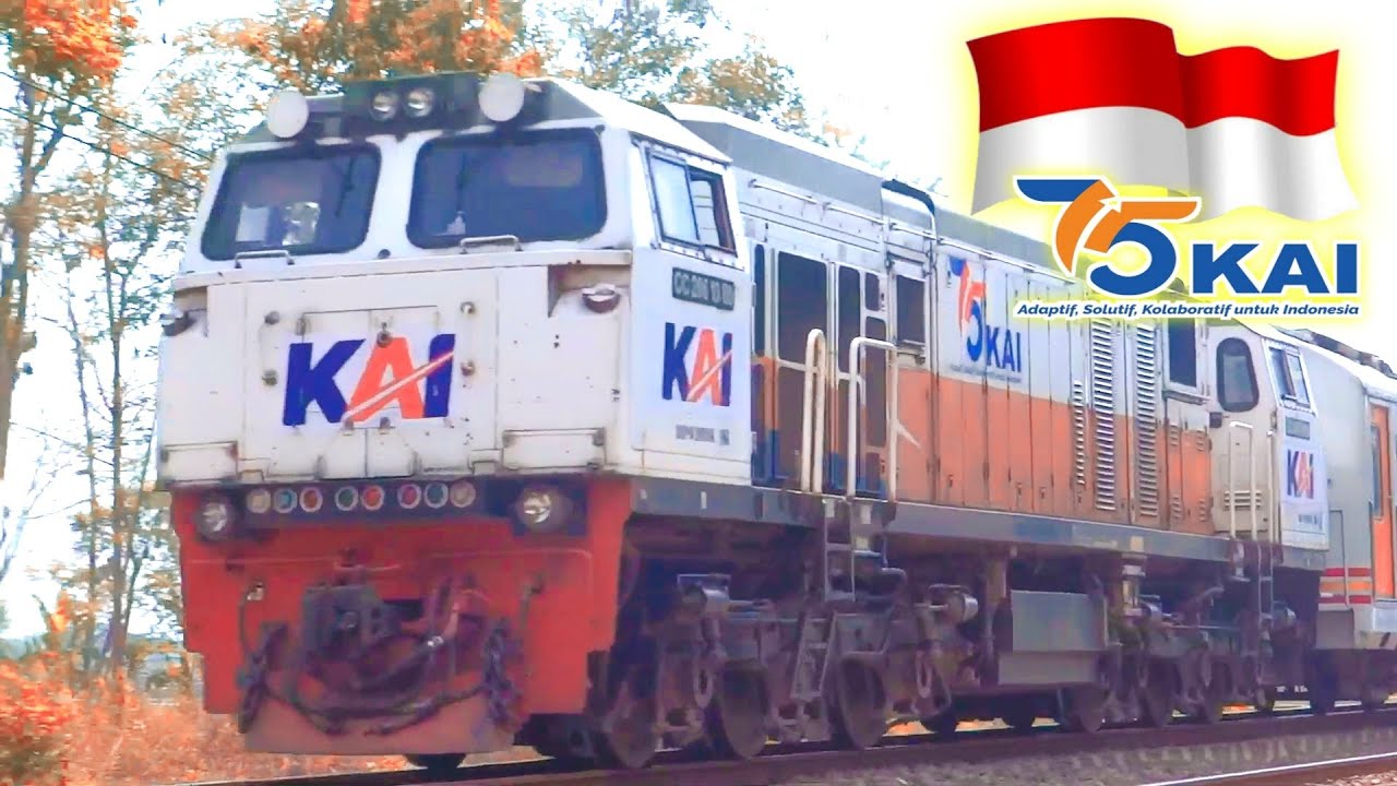 Spesial HUT PT KAI KE 75 ~ Berburu Kereta Api BERLOGO BARU !