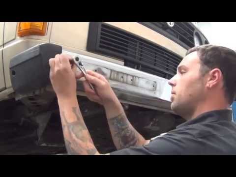 GoWesty Plate Steel Front Bumper Installation