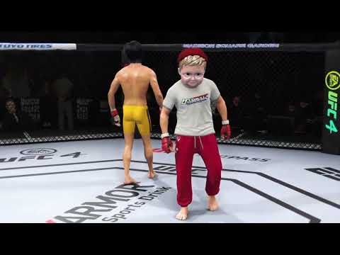 Bruce Lee vs. Hasbulla Magomedov - EA Sports UFC 4 - Epic Fight 🔥🐲