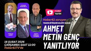 Gündem Özel'in konuğu Trabzon Büyükşehir Belediye Başkanı Ahmet Metin 