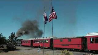 preview picture of video 'C&TSRR Antonito, Colorado 09-20-10'