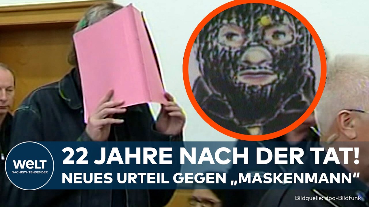 FRANKREICH: ALTER MORDFALL AUFGEKLÄRT! Deutscher Serienmörder „Maskenmann“ lebenslang verurteilt