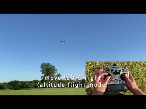 Tarot 650 Sport Quadcopter flight test