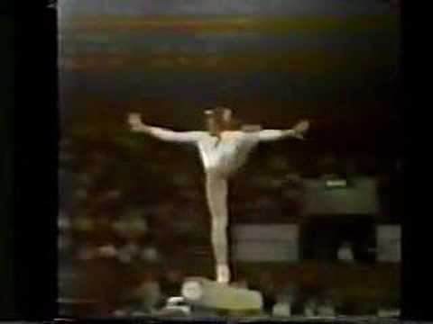 Cristina Grigoras - 1981 Champions All - Balance Beam