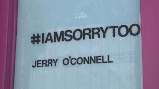 Shia LaBeouf's I AM SORRY Los Angeles art exhibit has made national news this week. Fellow actor and personality Jerry O'Connell has decided to do a s