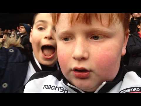 Hereford FC vs Salisbury FC.....3-1 Cmon you whites!!!!!