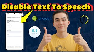 Turn Off Text to Speech on Android | Updated Solution (2025)