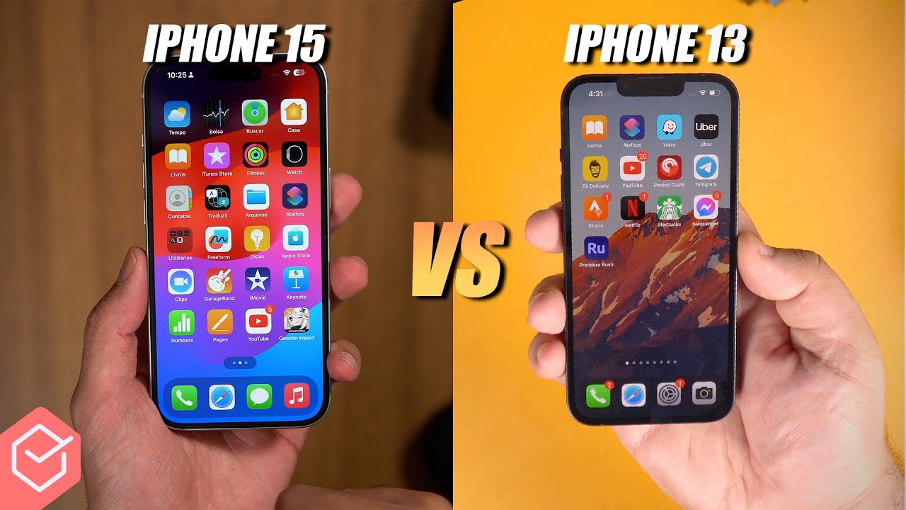 Qual melhor IPHONE CUSTO BENEFICIO em 2024!? // iPhone 13 vs. iPhone 15 (depois de 1 ANO DE USO!)