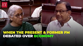 FM's response to Chidambaram on economy, recession, growth and corporate investment