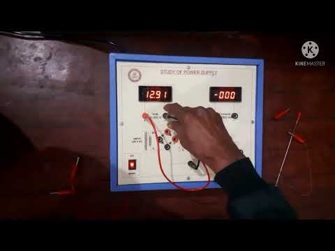 Study Of Power Supply Trainer Kit