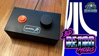 Unleashing Nostalgia with the New ATARI Paddle Controller by BD Retro Mods - Full Review!