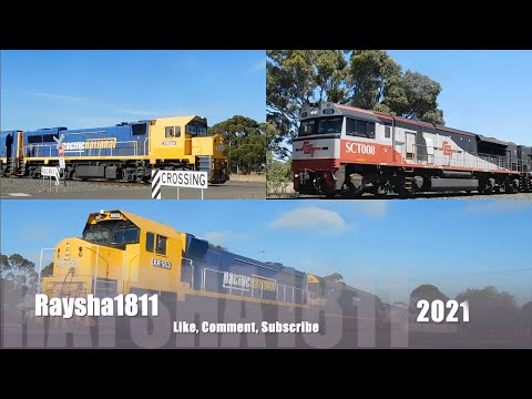 Freight through the Golden Plains Shire 21_15 - Australian Trains by Raysha1811