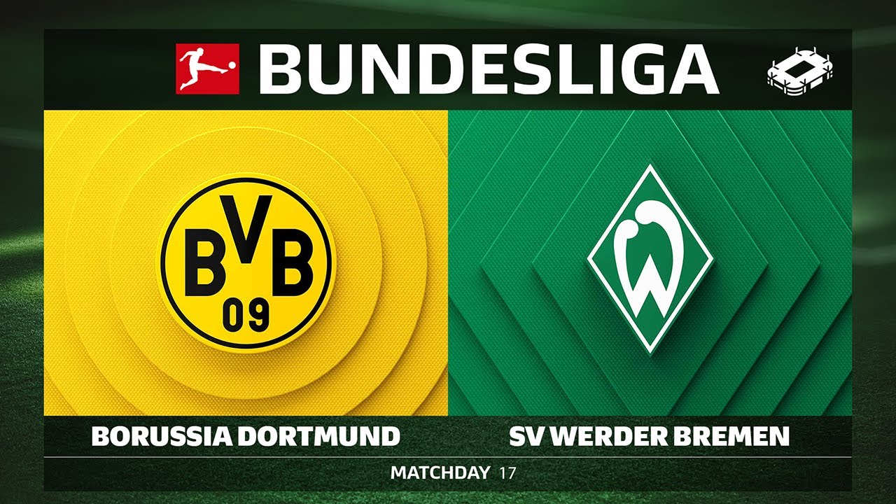 Borussia Dortmund vs. SV Werder Bremen | Matchday 17 - Bundesliga 2025/26