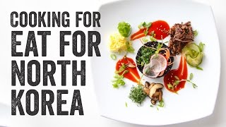 Cooking for "EAT FOR NORTH KOREA" - VLOG (7/25/15) | Chef Julie Yoon