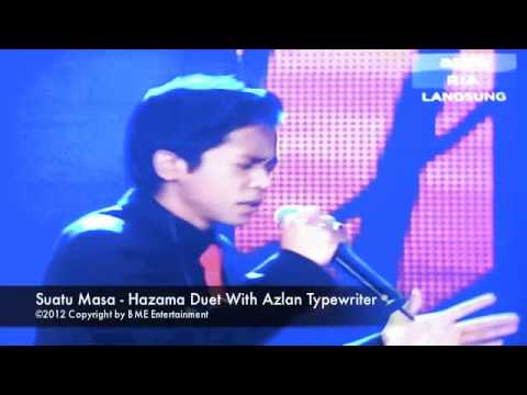Hazama & Azlan Typewriter Duet Suatu Masa at Astro Mania Minggu 7